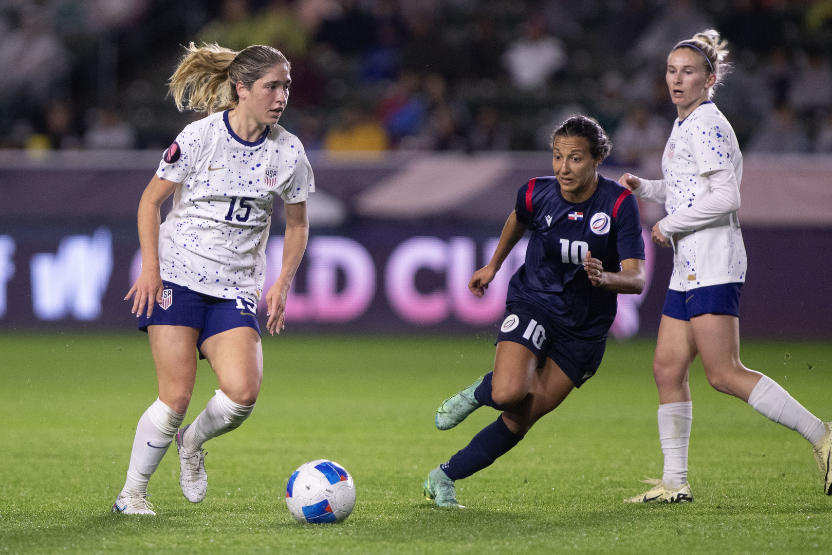 RD cayó ante USA en el debut por Copa Oro Femenina 2024