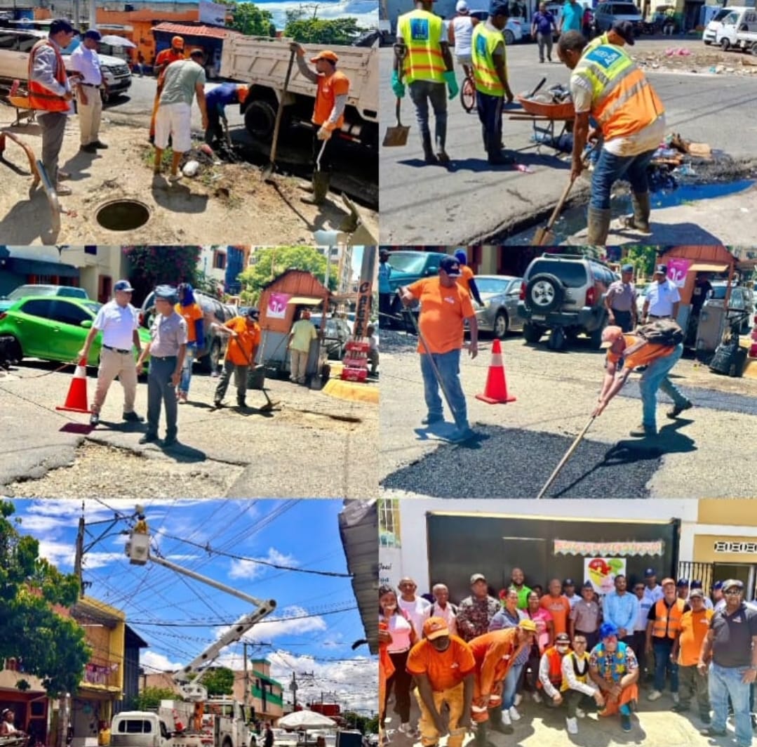 Policía Comunitaria realiza operativo en Villa Consuelo