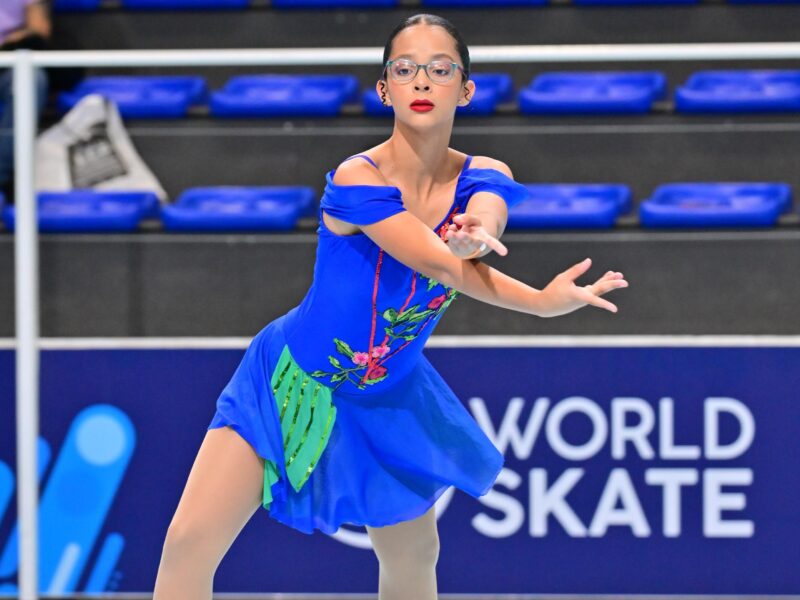 Histórico: Letizia García Medina será la primera dominicana en danza sobre patines en los Juegos Centroamericanos y del Caribe 2026