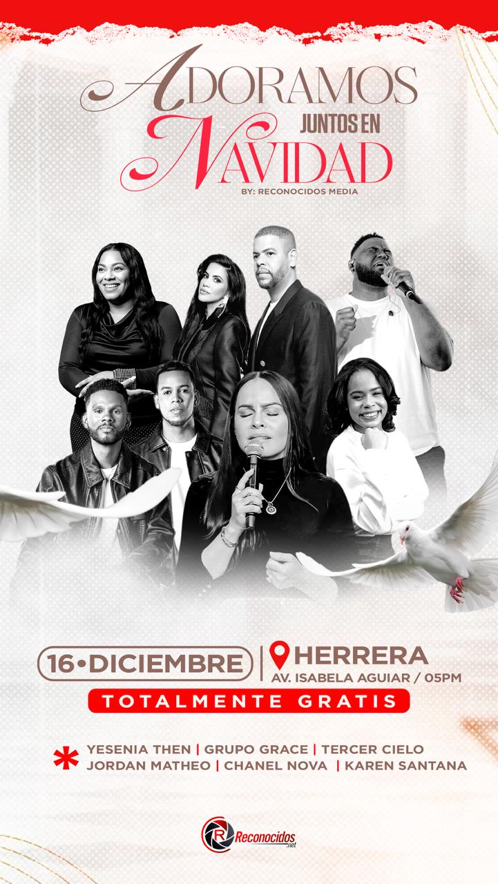 ReconocidoNet reunirá grandes voces de la música cristiana en concierto “ADORAMOS JUNTOS EN NAVIDAD”