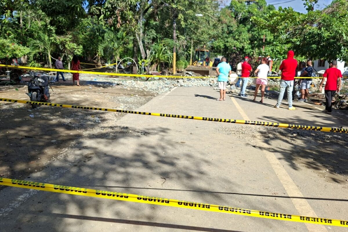 Más de 800 mil personas sin agua por rotura de tubería en acueducto de Cibao Central