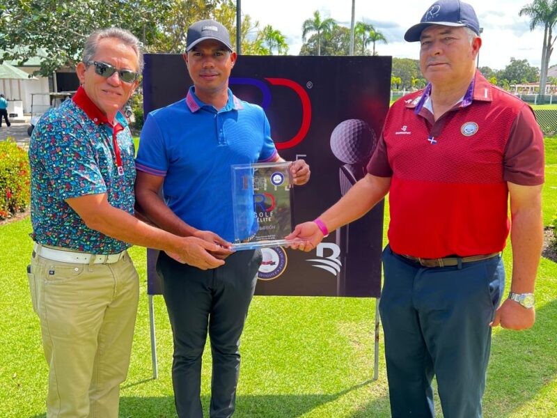 Fabio Balbuena gana primera parada del Torneo RD Golf Élite