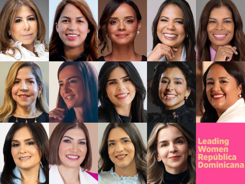 Anuncian a las 14 protagonistas de “Leading Women República Dominicana 2026”