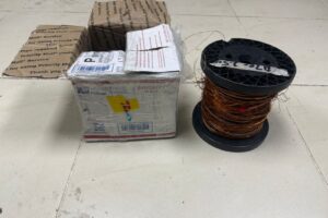El método que usaron para esconder presunta cocaína dentro de un rollo de alambre
