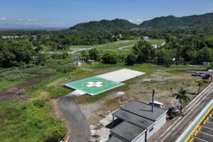 Helipuerto de La Vega fue clave para rescate a paciente sufrió lesión en Pico Duarte