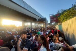Metro de Santo Domingo y Teleférico restablecen servicio tras falla; usuarios viajan gratis