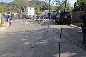 Accidentes de tránsito provocan millonarias pérdidas a EDENORTE por daños a postes y redes eléctricas