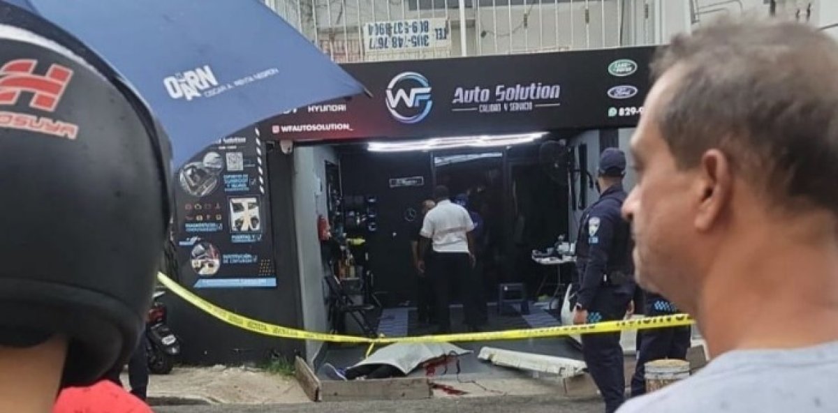 Todo iba normal… hasta que un individuo entró al taller y abrió fuego