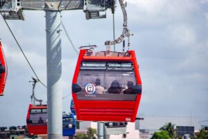 Teleférico de Los Alcarrizos vuelve a operar tras concluir mantenimiento anual