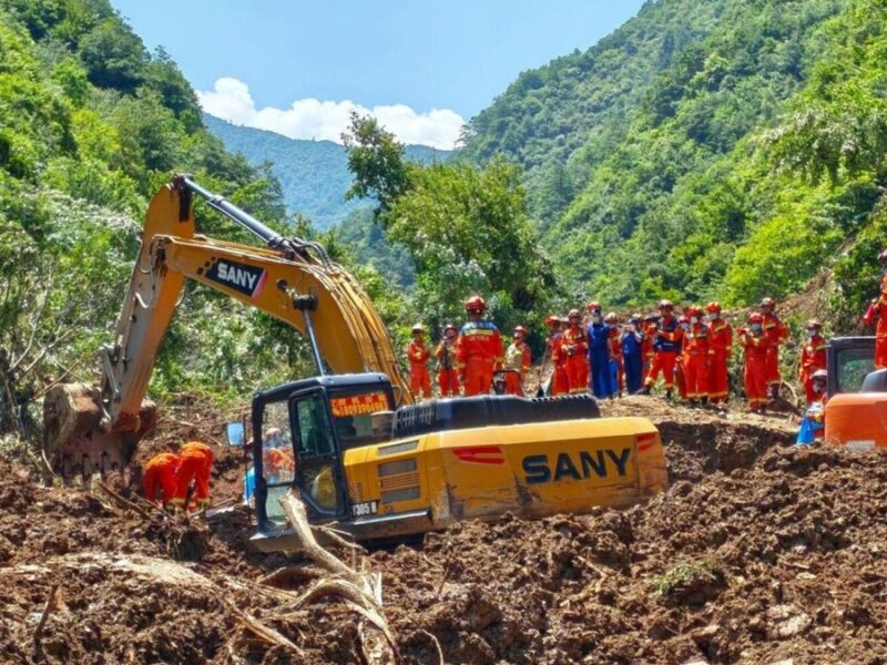 Tragedia en China: deslizamiento de tierra deja 21 muertos