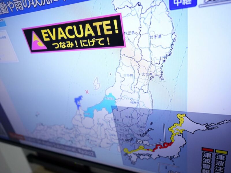 Terremoto de 7,1 sacude Japón