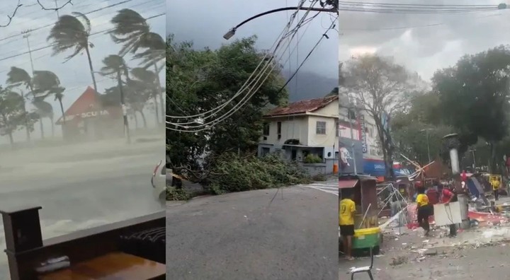 Temporales con vientos de hasta 120 km/h dejan cinco muertos y múltiples daños en Brasil