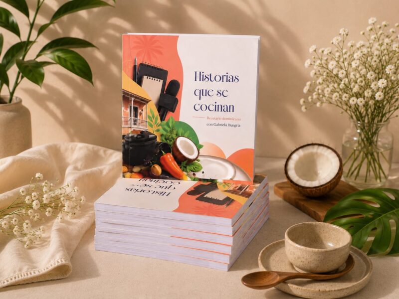 Periodista Gabriela Hungría presenta su libro Historias que se Cocinan