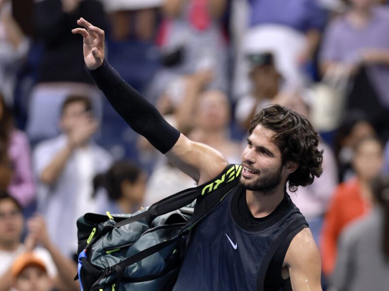 “Me voy sano y con una sonrisa”: Alcaraz tras quedar fuera del US Open