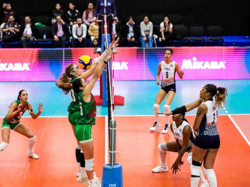 México supera 3-0 a Las Reinas en inicio Final Six; RD va hoy contra Canadá 8:00 pm