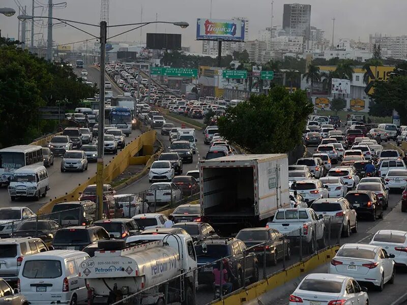 Distrito Nacional concentra 1 de cada 3 viajes del Gran Santo Domingo