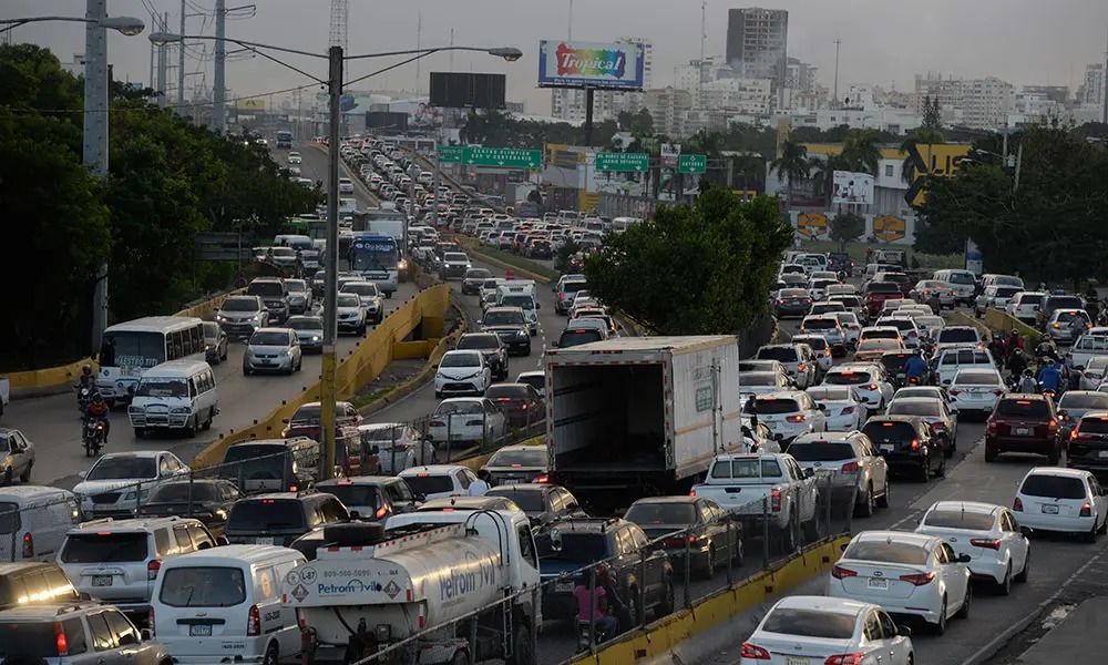Distrito Nacional concentra 1 de cada 3 viajes del Gran Santo Domingo
