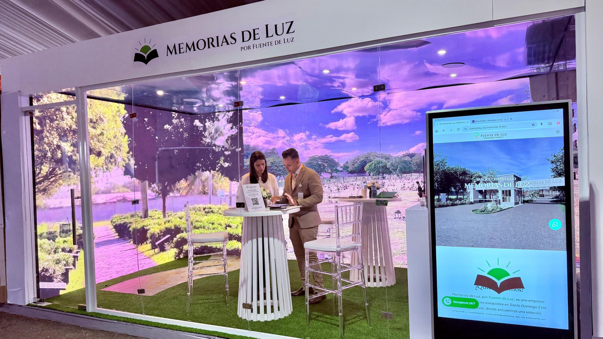 Fuente de Luz gana por segundo año consecutivo el reconocimiento a Módulo Destacado en Expo Cibao